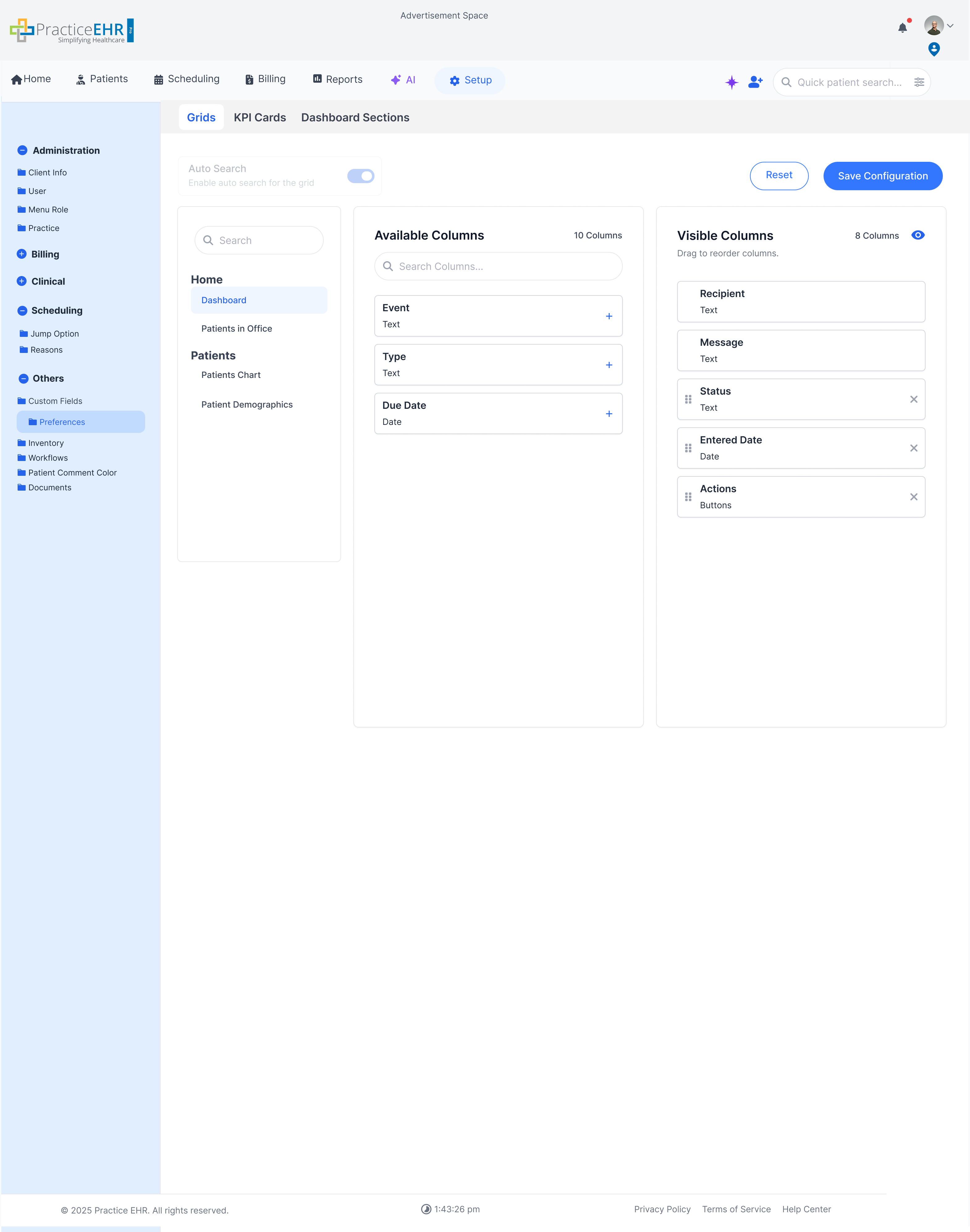 Grid Manager disabled toggle image